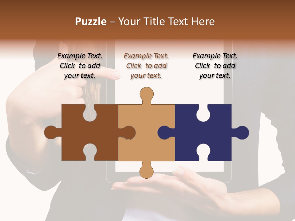 Innovation Apple Pointing PowerPoint Template