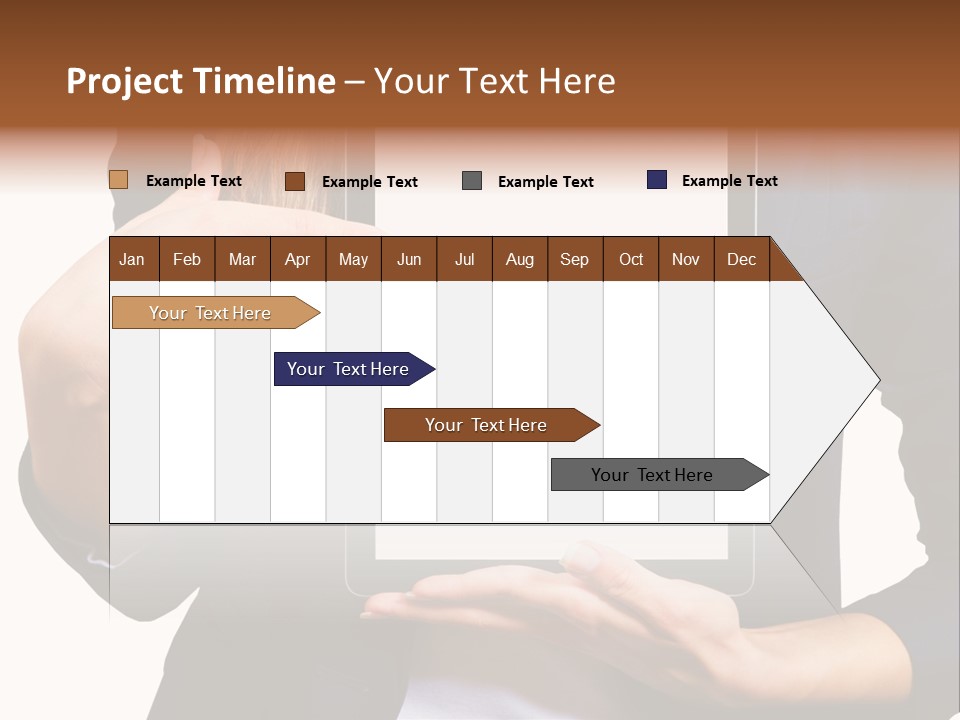 Innovation Apple Pointing PowerPoint Template