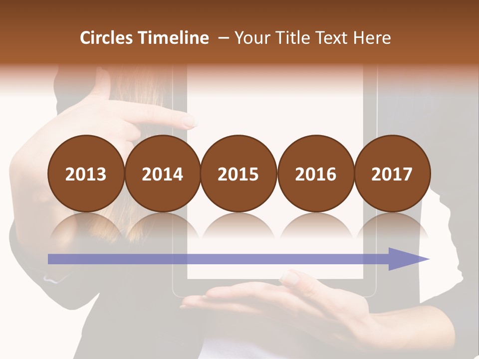 Innovation Apple Pointing PowerPoint Template