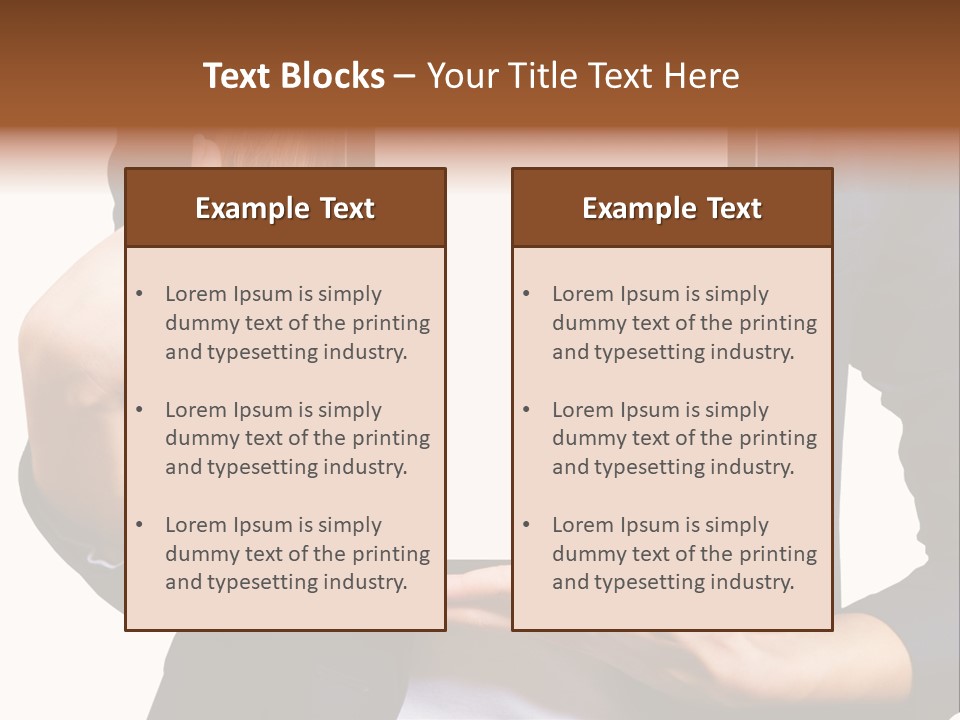Innovation Apple Pointing PowerPoint Template