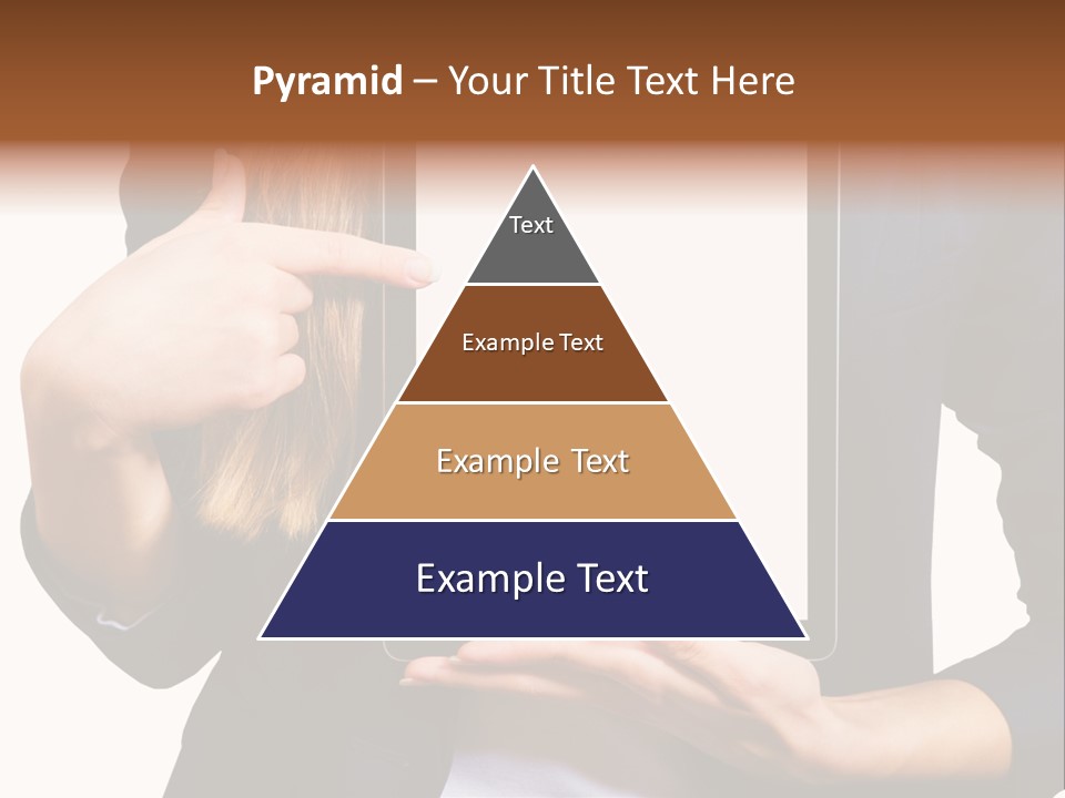 Innovation Apple Pointing PowerPoint Template