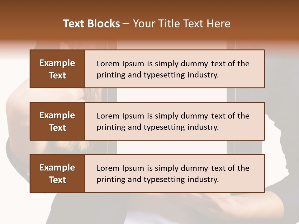 Innovation Apple Pointing PowerPoint Template