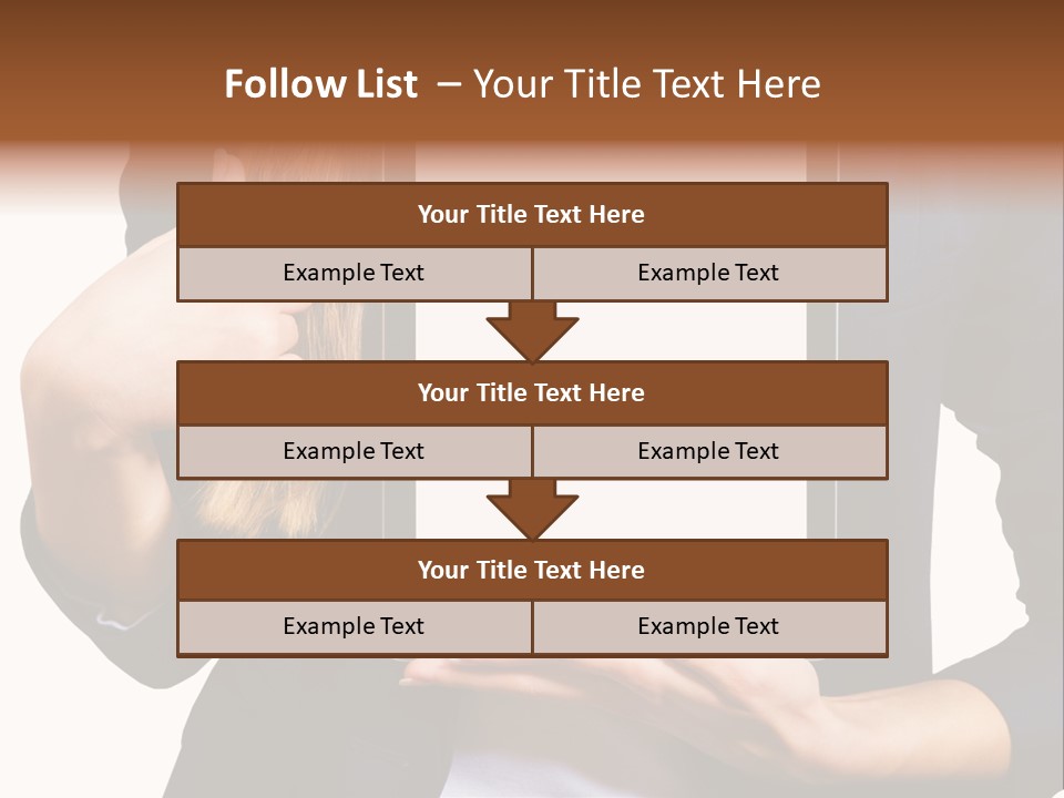 Innovation Apple Pointing PowerPoint Template