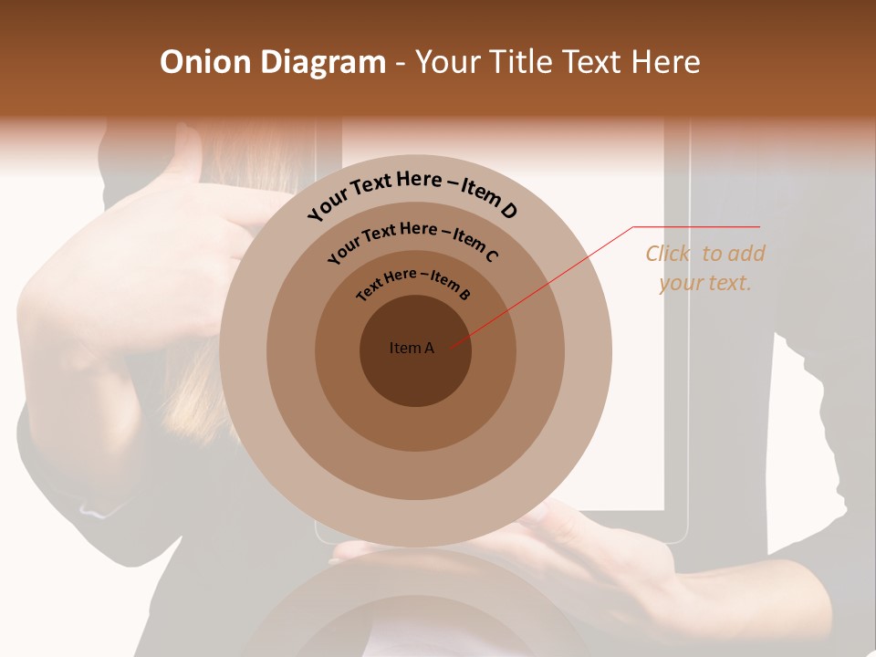 Innovation Apple Pointing PowerPoint Template
