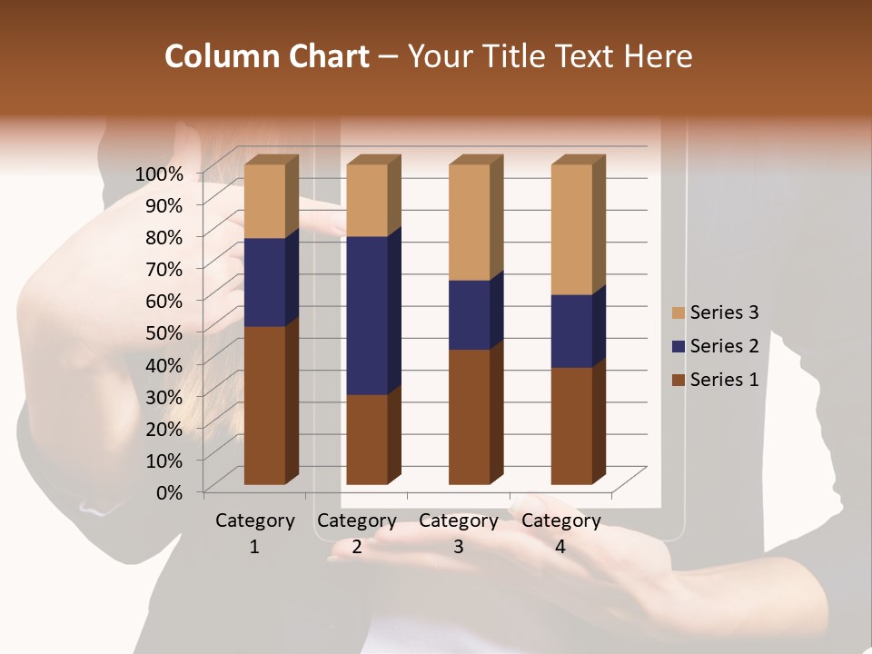 Innovation Apple Pointing PowerPoint Template