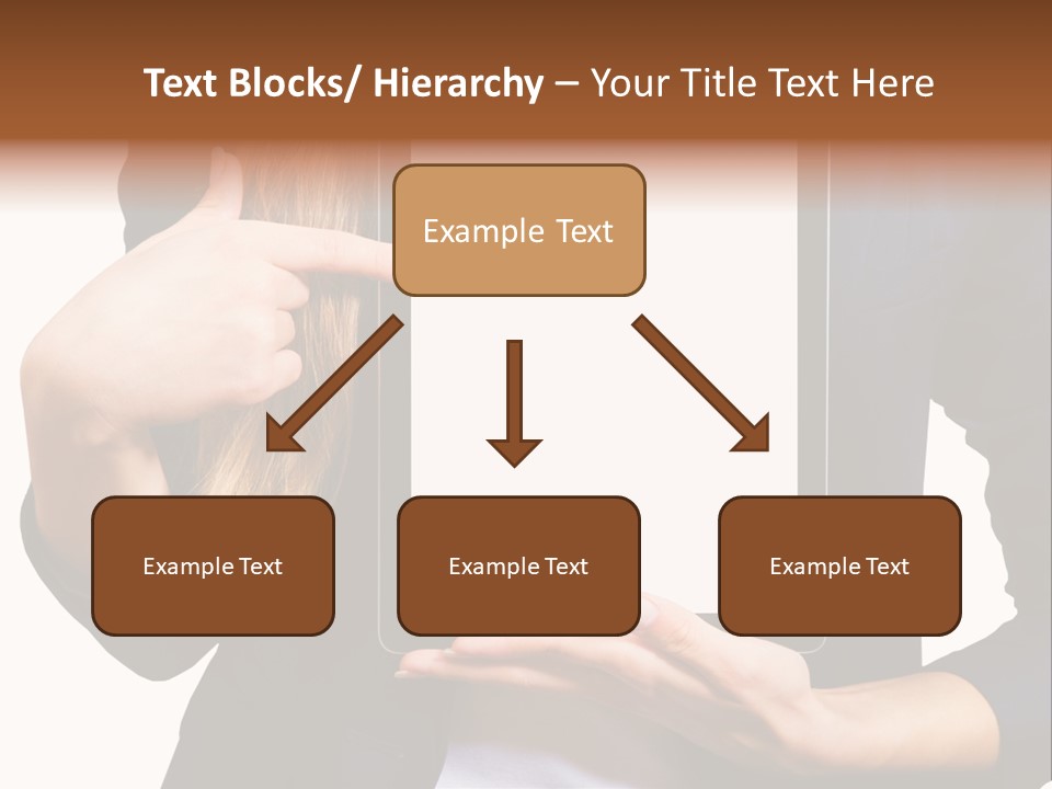 Innovation Apple Pointing PowerPoint Template