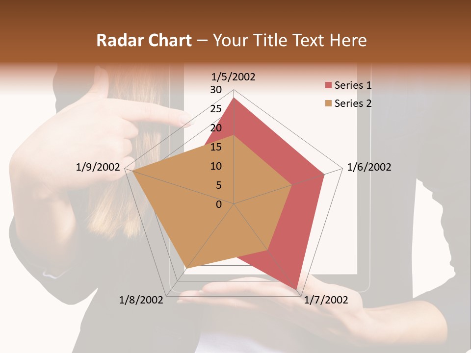 Innovation Apple Pointing PowerPoint Template
