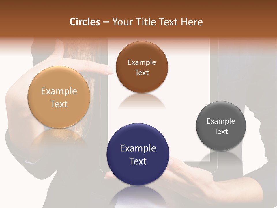 Innovation Apple Pointing PowerPoint Template