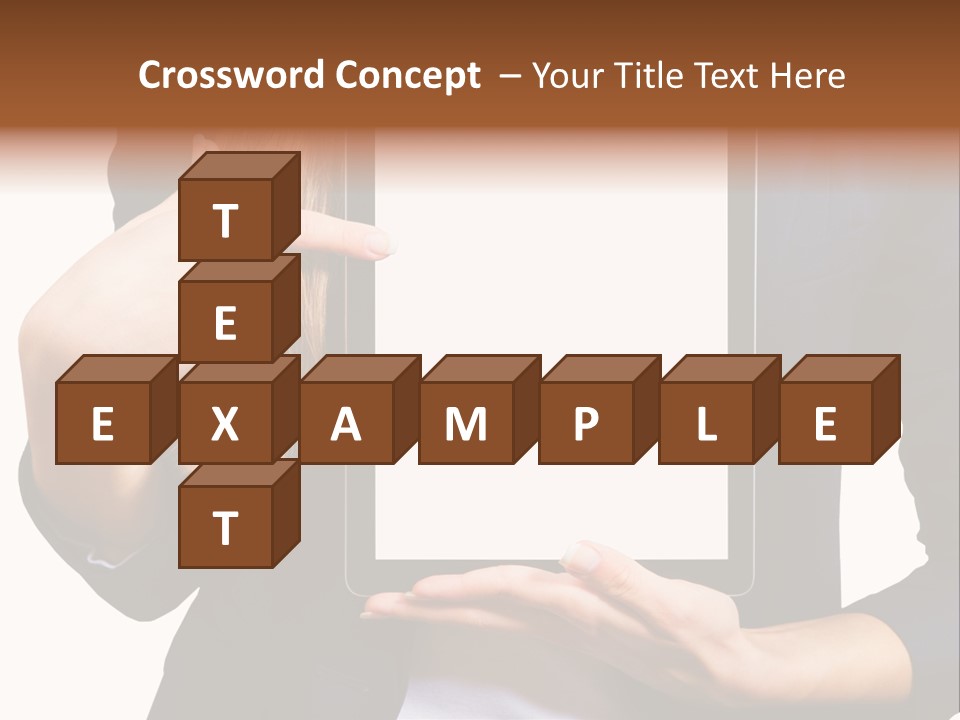 Innovation Apple Pointing PowerPoint Template