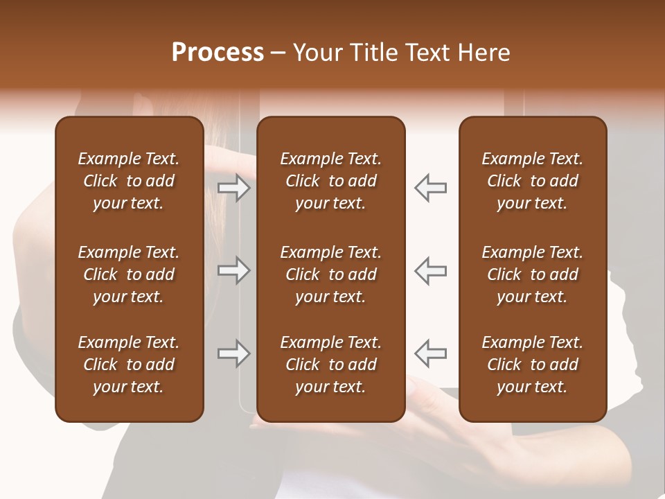 Innovation Apple Pointing PowerPoint Template