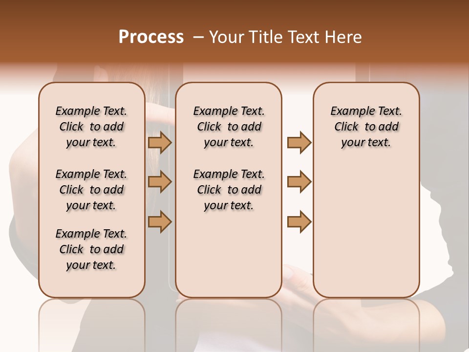 Innovation Apple Pointing PowerPoint Template