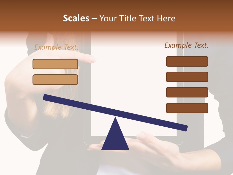 Innovation Apple Pointing PowerPoint Template