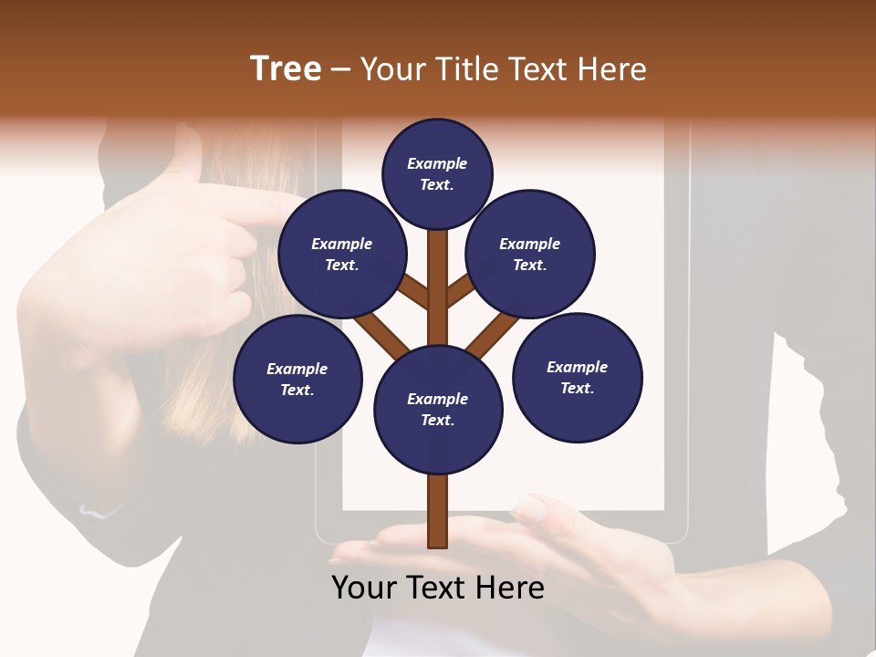 Innovation Apple Pointing PowerPoint Template