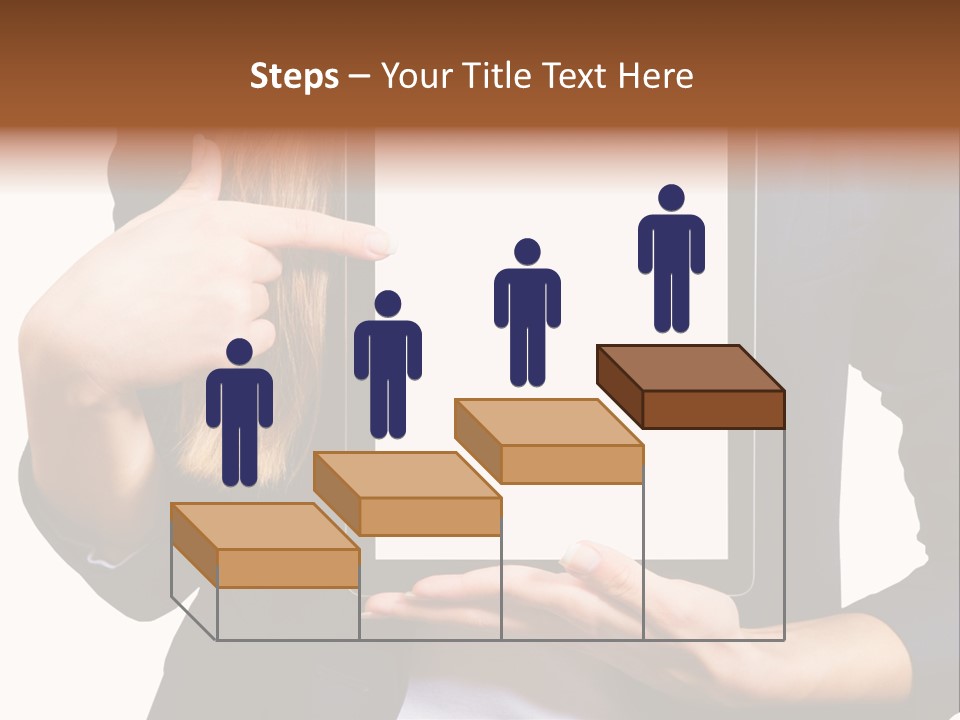 Innovation Apple Pointing PowerPoint Template