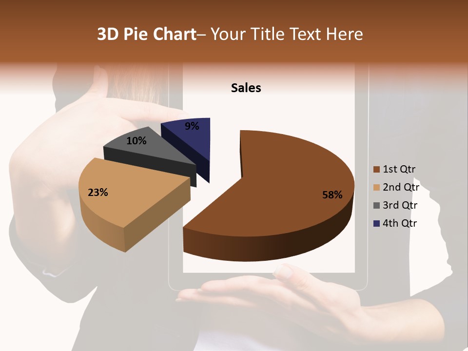 Innovation Apple Pointing PowerPoint Template