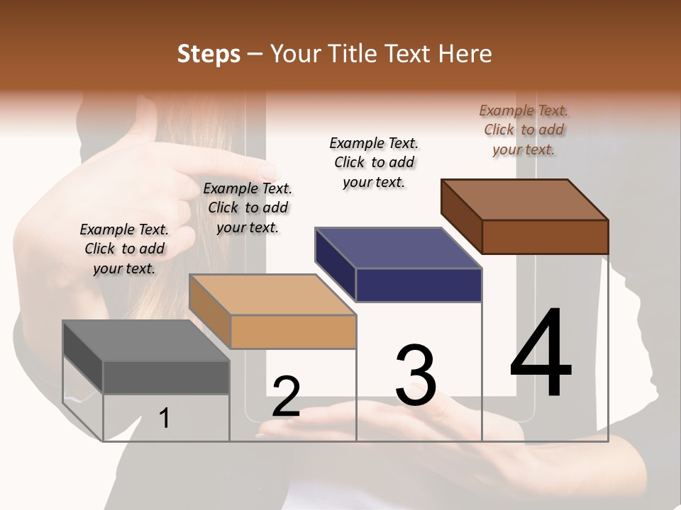 Innovation Apple Pointing PowerPoint Template