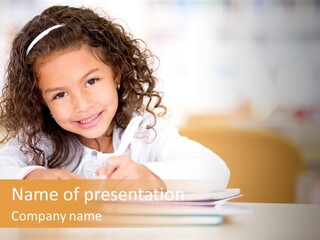 Hispanic Learn Studying PowerPoint Template