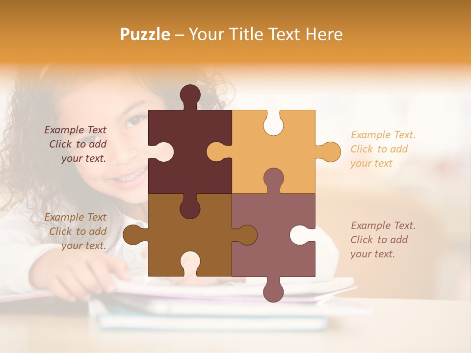 Hispanic Learn Studying PowerPoint Template