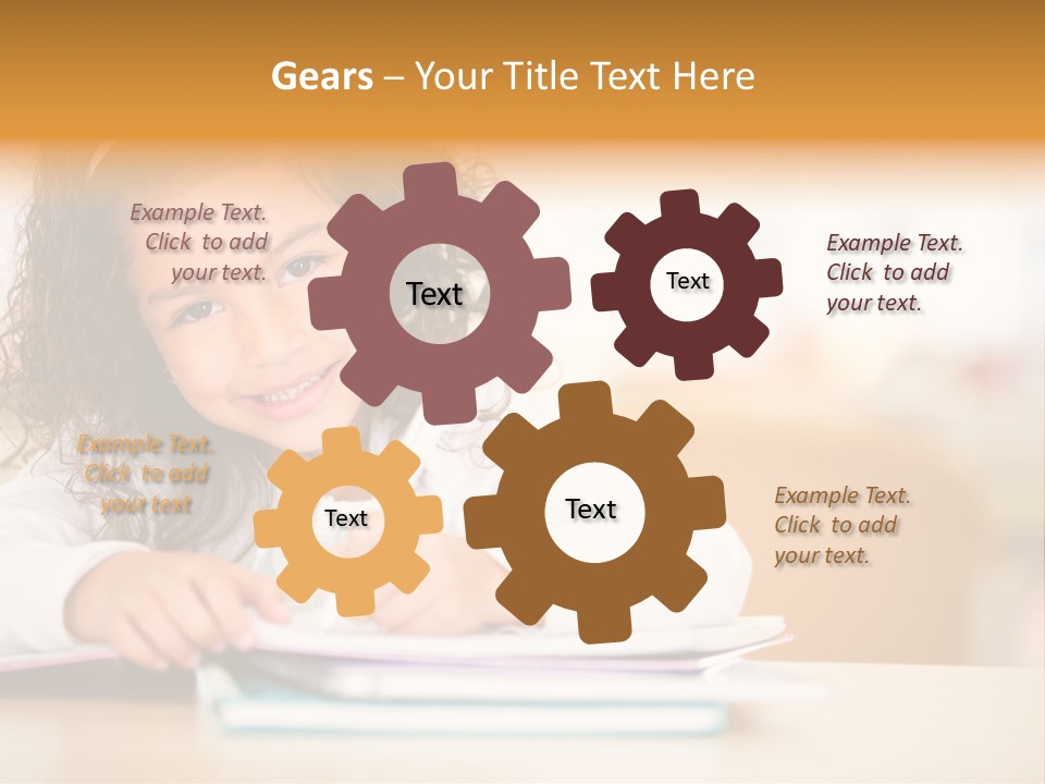 Hispanic Learn Studying PowerPoint Template