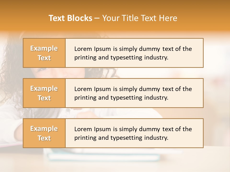 Hispanic Learn Studying PowerPoint Template