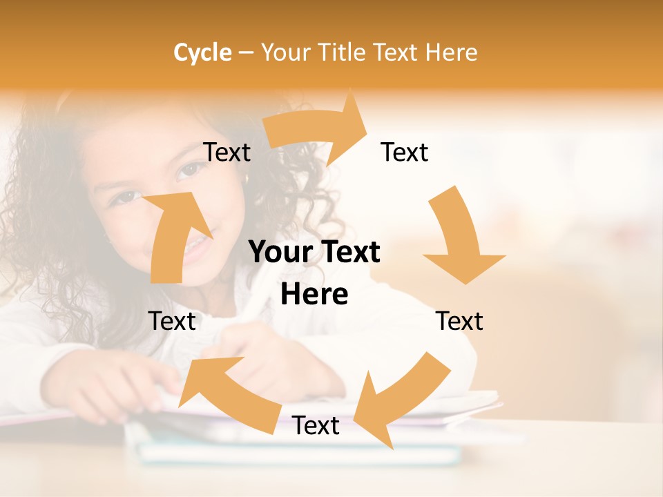 Hispanic Learn Studying PowerPoint Template