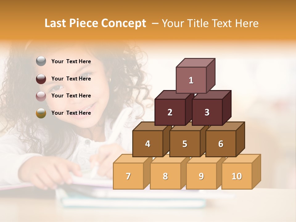 Hispanic Learn Studying PowerPoint Template
