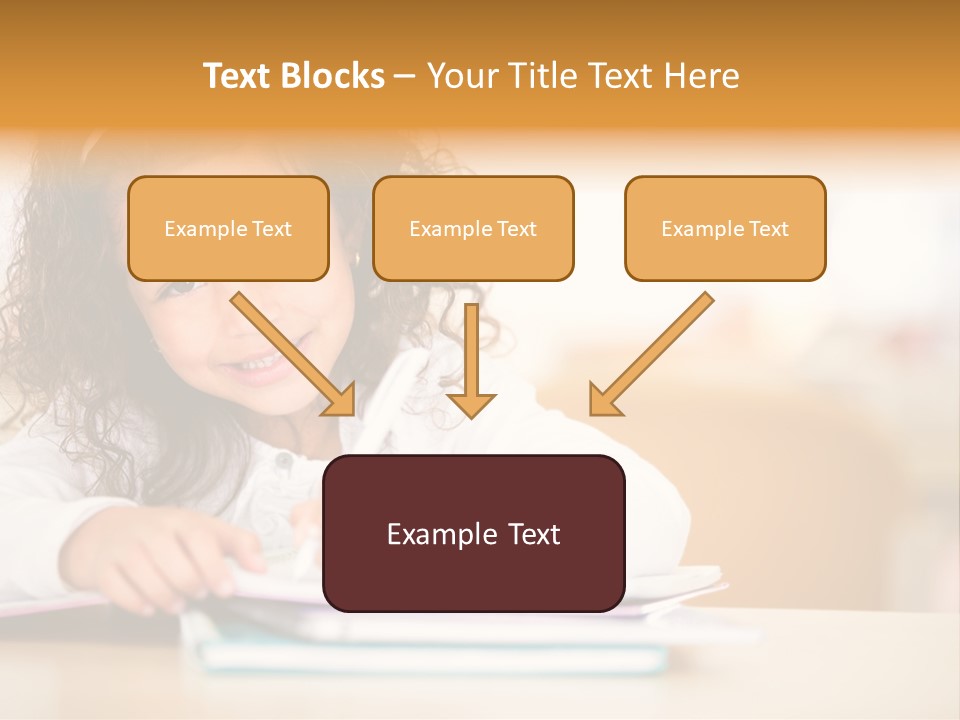 Hispanic Learn Studying PowerPoint Template