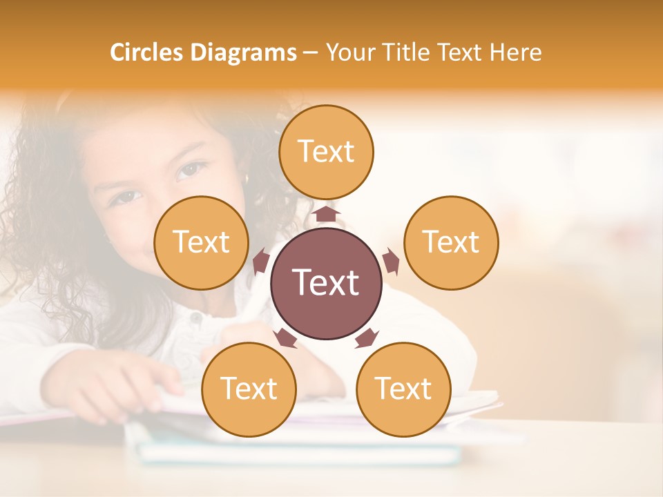 Hispanic Learn Studying PowerPoint Template