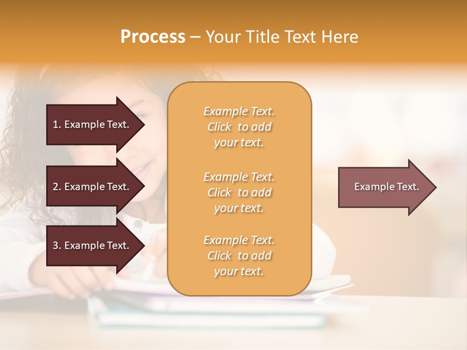 Hispanic Learn Studying PowerPoint Template