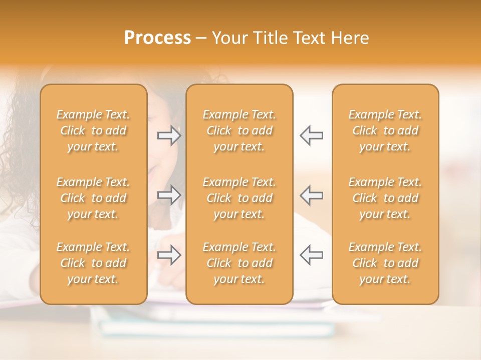 Hispanic Learn Studying PowerPoint Template