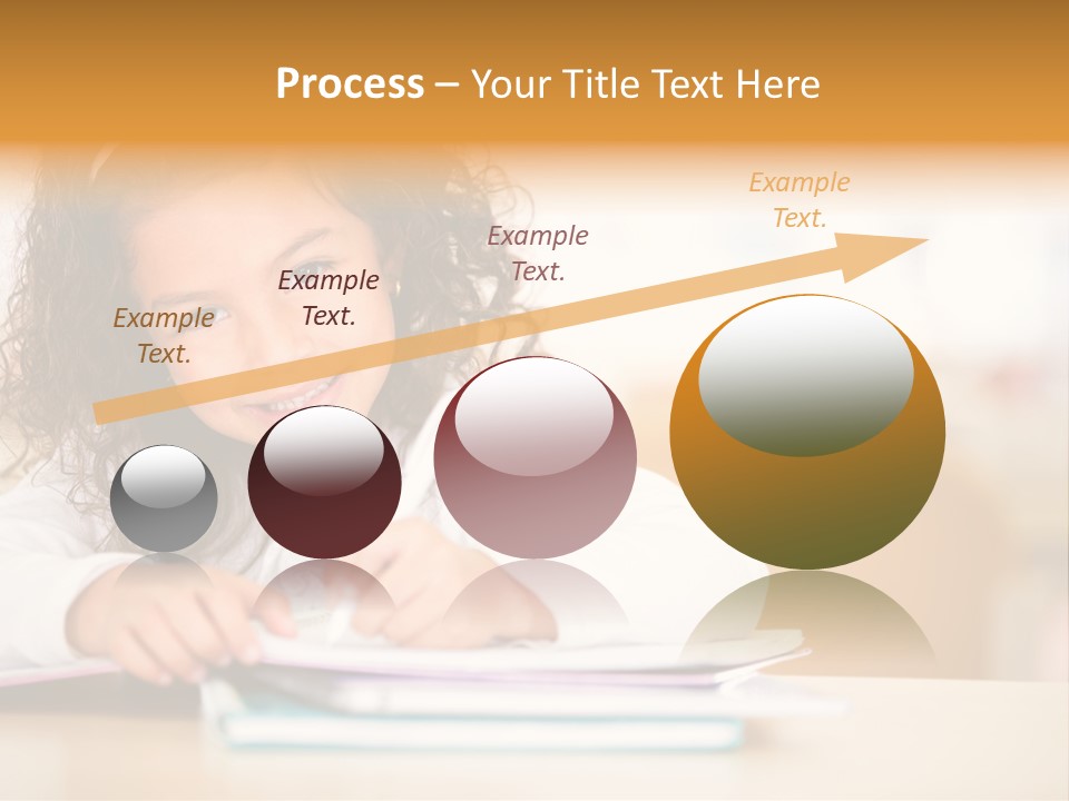 Hispanic Learn Studying PowerPoint Template