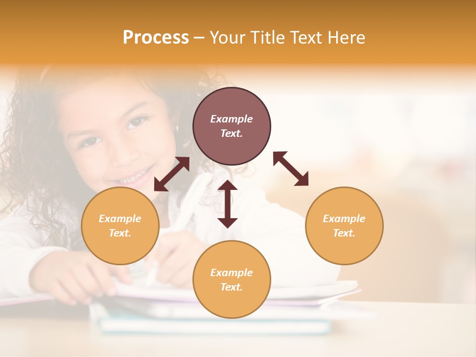 Hispanic Learn Studying PowerPoint Template