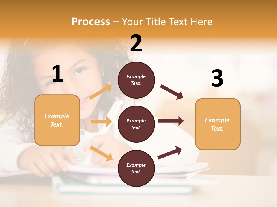 Hispanic Learn Studying PowerPoint Template