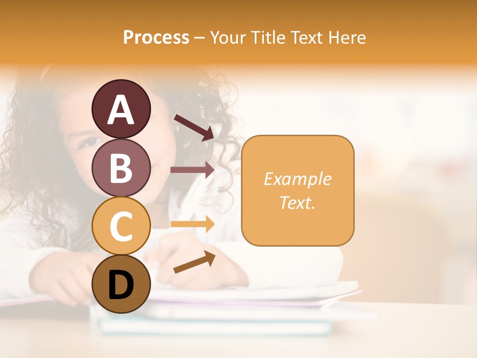 Hispanic Learn Studying PowerPoint Template