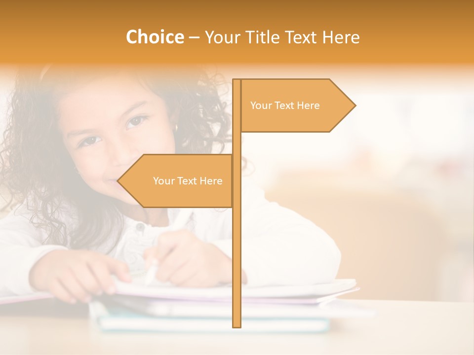 Hispanic Learn Studying PowerPoint Template