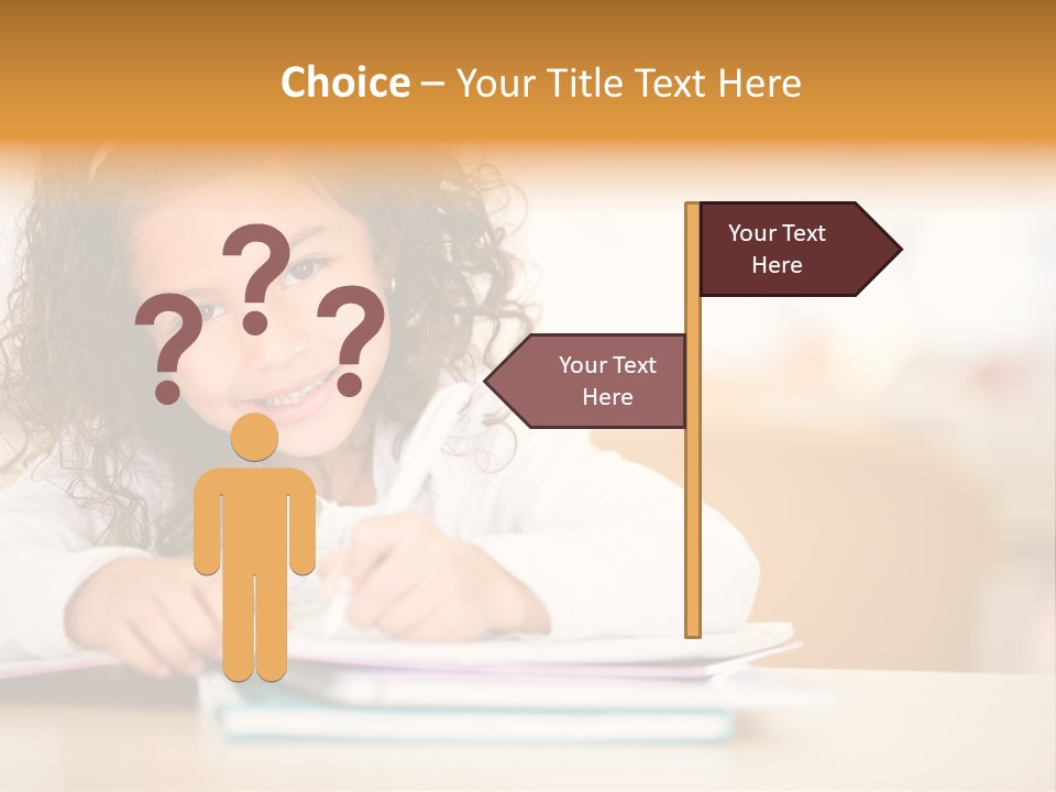 Hispanic Learn Studying PowerPoint Template