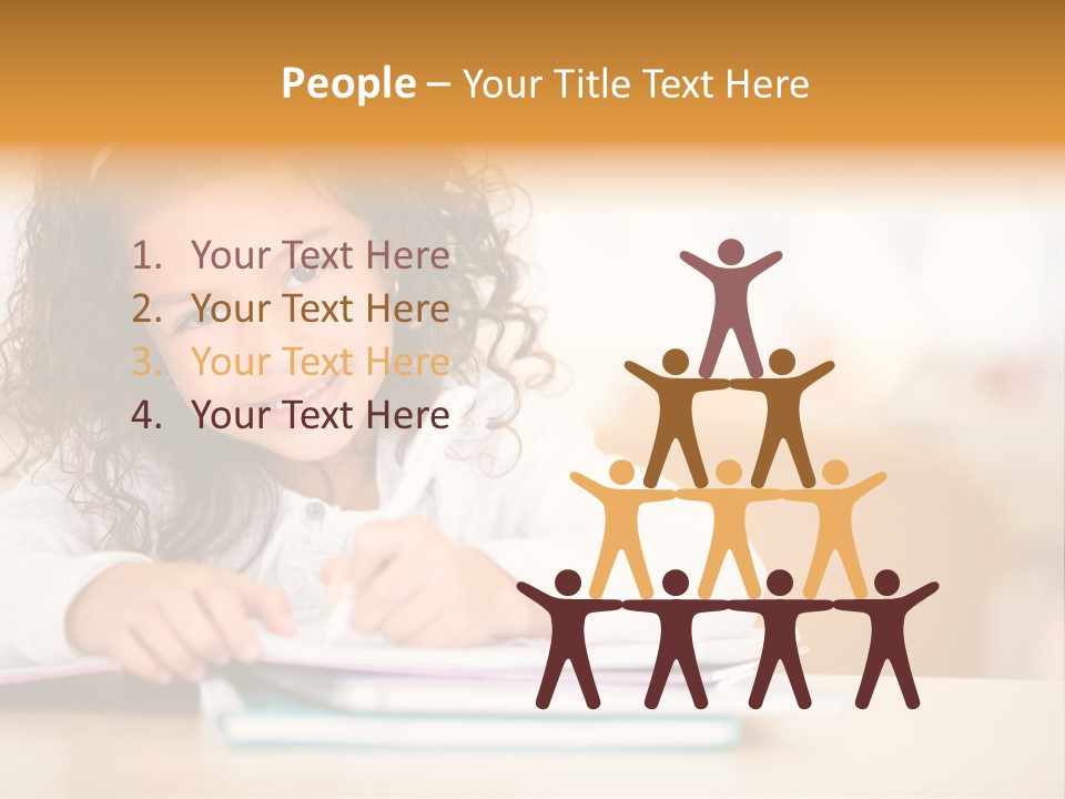 Hispanic Learn Studying PowerPoint Template