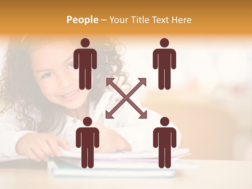 Hispanic Learn Studying PowerPoint Template