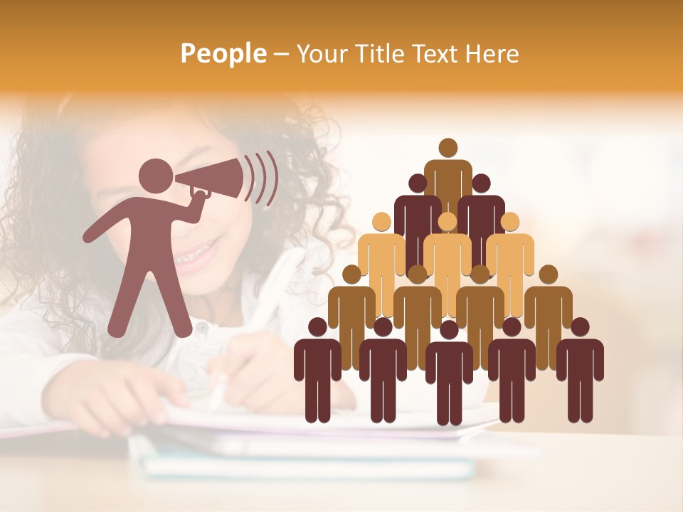 Hispanic Learn Studying PowerPoint Template