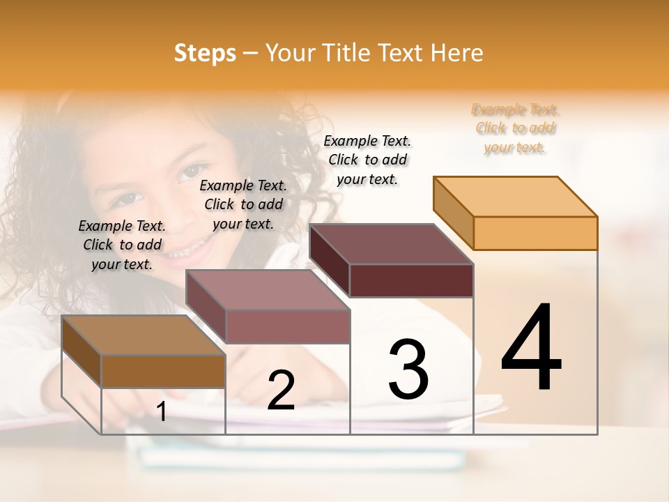 Hispanic Learn Studying PowerPoint Template