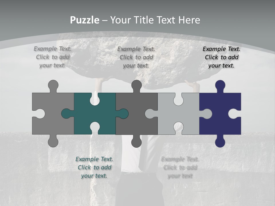 Mass Man Burden PowerPoint Template