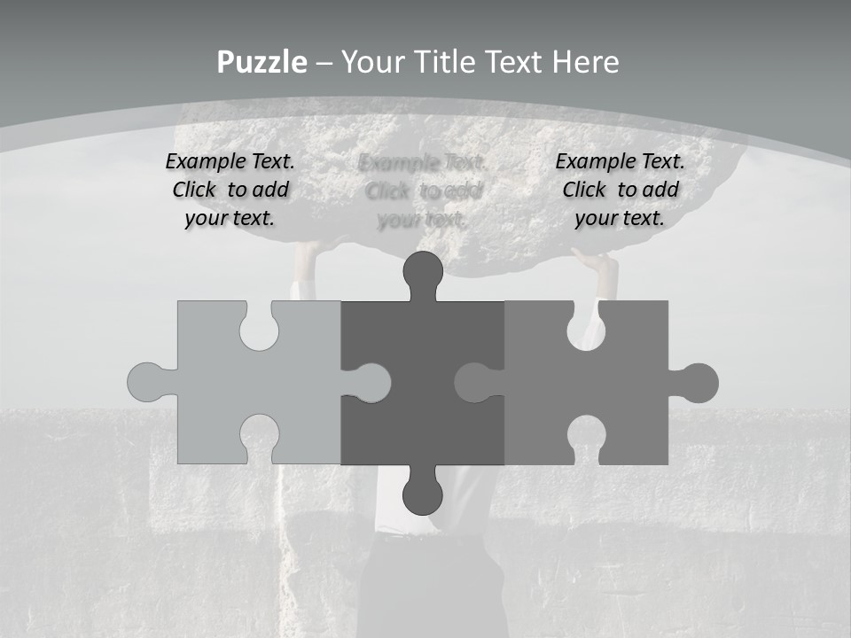 Mass Man Burden PowerPoint Template