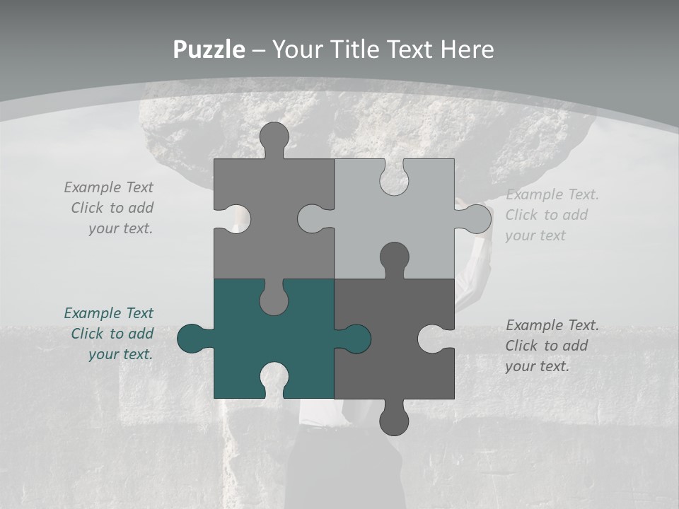 Mass Man Burden PowerPoint Template