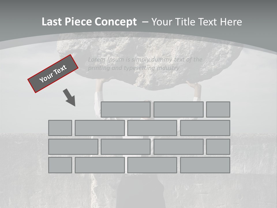 Mass Man Burden PowerPoint Template