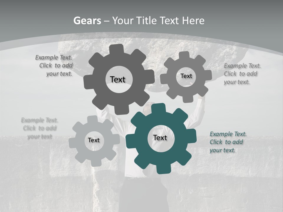 Mass Man Burden PowerPoint Template