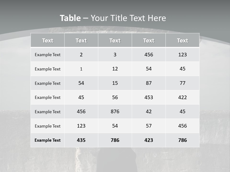 Mass Man Burden PowerPoint Template