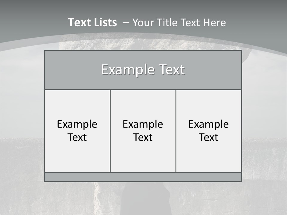 Mass Man Burden PowerPoint Template