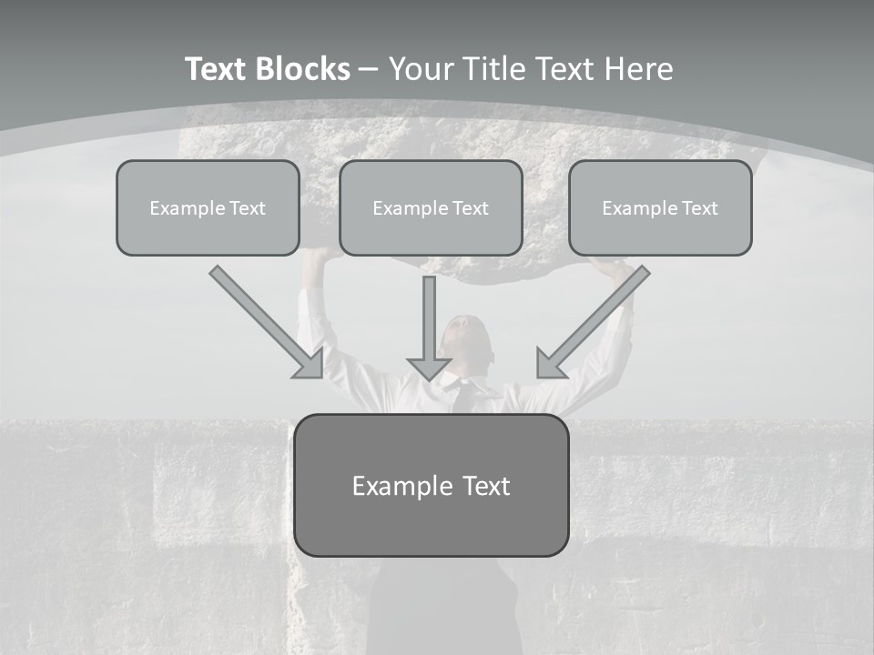 Mass Man Burden PowerPoint Template