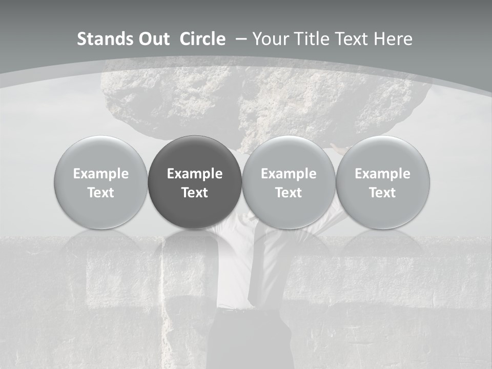Mass Man Burden PowerPoint Template