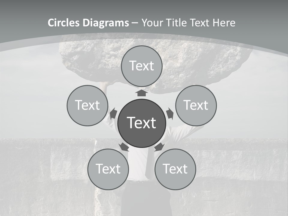 Mass Man Burden PowerPoint Template